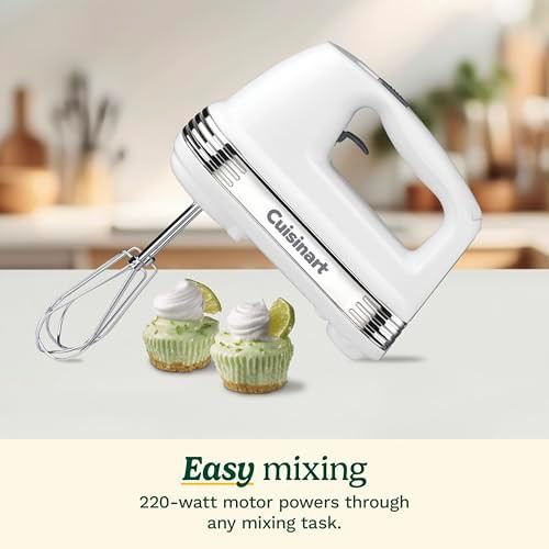White five speed mixer with swivel cord — photo 3