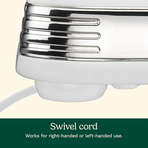White five speed mixer with swivel cord — photo 4