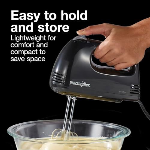 Five speed electric mixer with bowl rest — photo 4