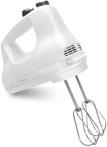 Classic White Five Speed Mixer KHM512