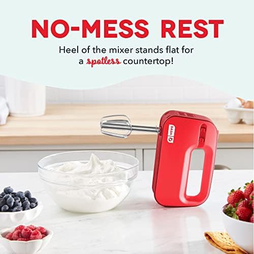 Red Compact SmartStore Mixer with Steel Beaters — photo 5