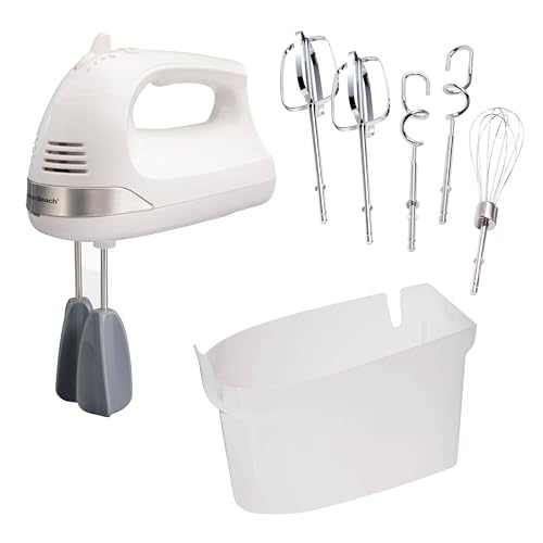 6-Speed Electric Hand Mixer With Easy Clean Beaters