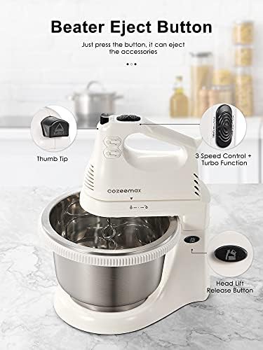 White two in one hand and stand mixer — photo 5