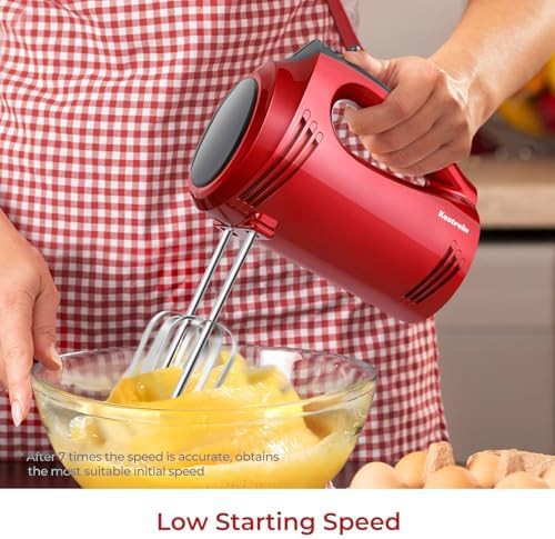 Portable handheld mixer with flat bottom design — photo 4