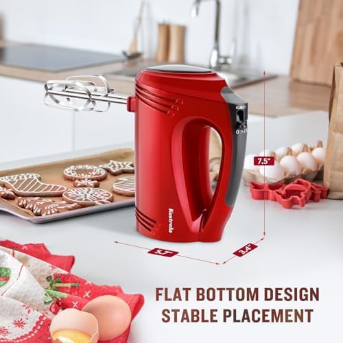 Portable handheld mixer with flat bottom design — photo 5