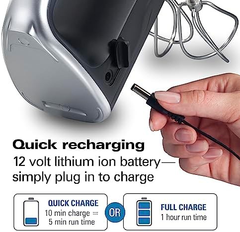 Professional Cordless Mixer with Digital Display — photo 4