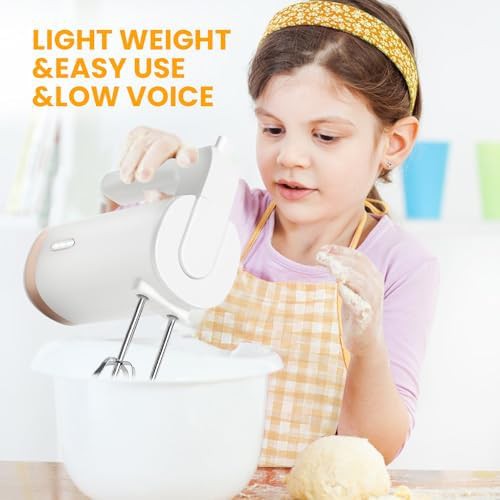 White Cordless Three Speed Hand Mixer — photo 4