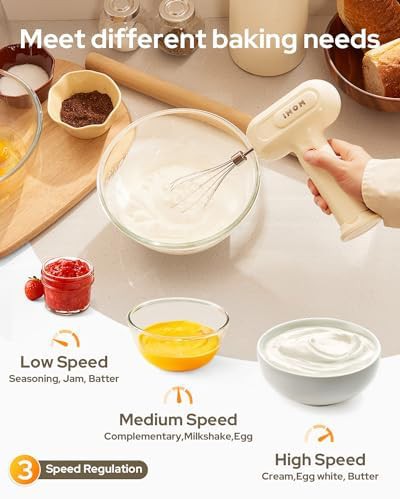 Cordless egg beater with stainless steel — photo 4