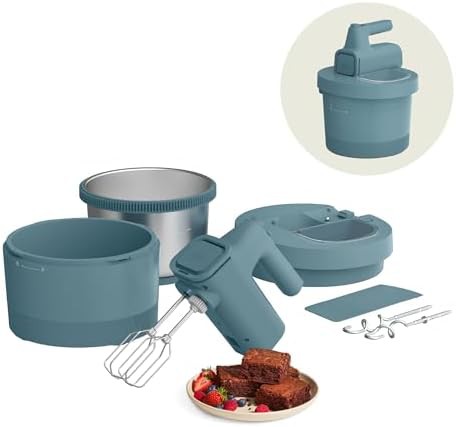 Surf blue two in one stand mixer