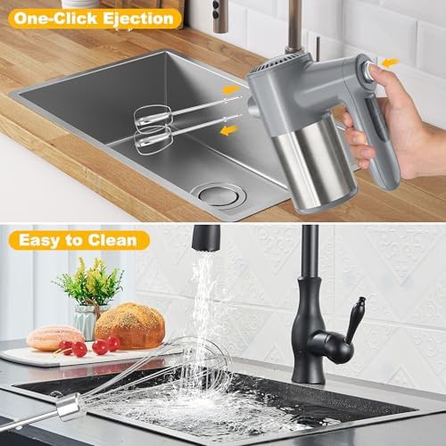 Cordless Seven Speed Mixer with Silver Storage Base — photo 5