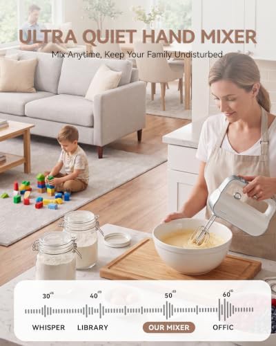 High power safety certified handheld mixer — photo 4