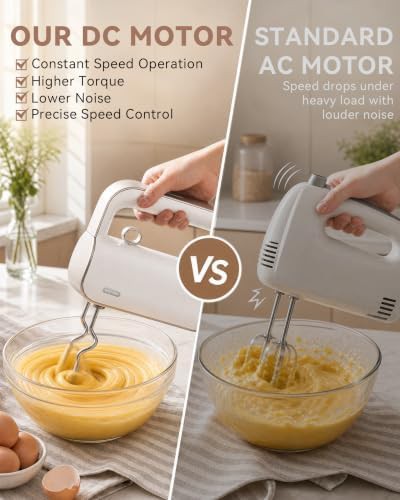Professional peak power handheld electric mixer — photo 4