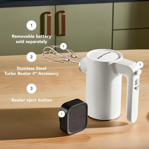Cordless Go Series Portable Hand Mixer — photo 3