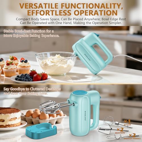 Blue Five Speed Mixer with Storage Stand — photo 4