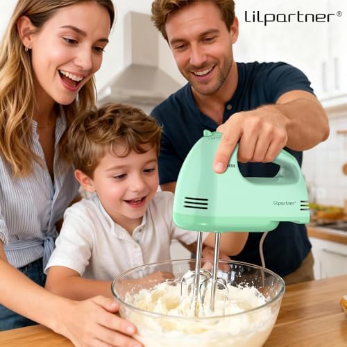 Light green electric whipping cream mixer — photo 4