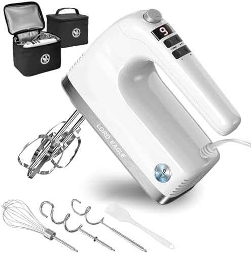 Digital Nine Speed Handheld Mixer with DC Motor