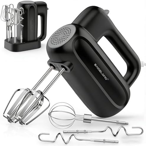 Black and Gray Five Speed Mixer