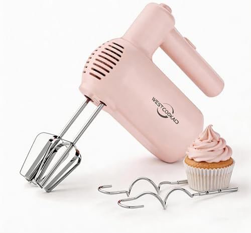 Pink Five Speed Mixer with Turbo Boost