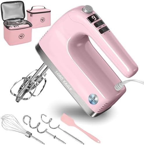 Heavy Duty Nine Speed Digital Handheld Mixer