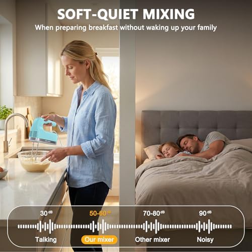 Precision control nine speed digital handheld mixer — photo 3