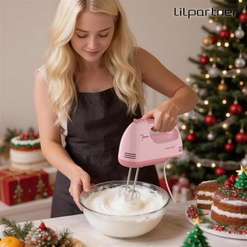Light pink mixer with storage case — photo 5
