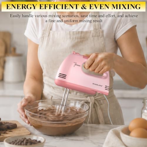 Pink Seven Speed Mixer with Storage Case — photo 4