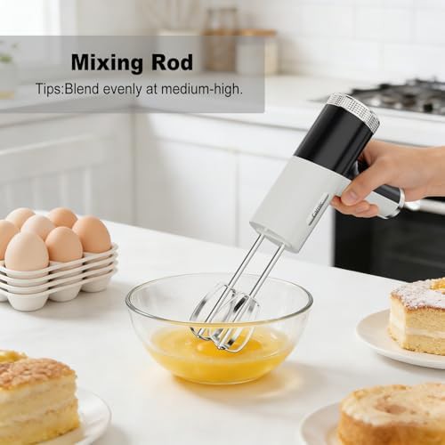 Cordless nine speed mixer with whisk — photo 4