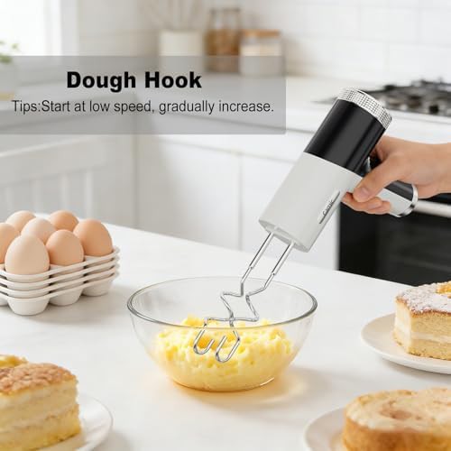 Cordless nine speed mixer with whisk — photo 5