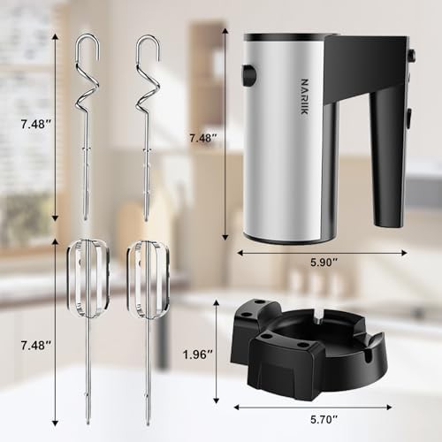 Black High Power Mixer for Whipping and Cream — photo 4
